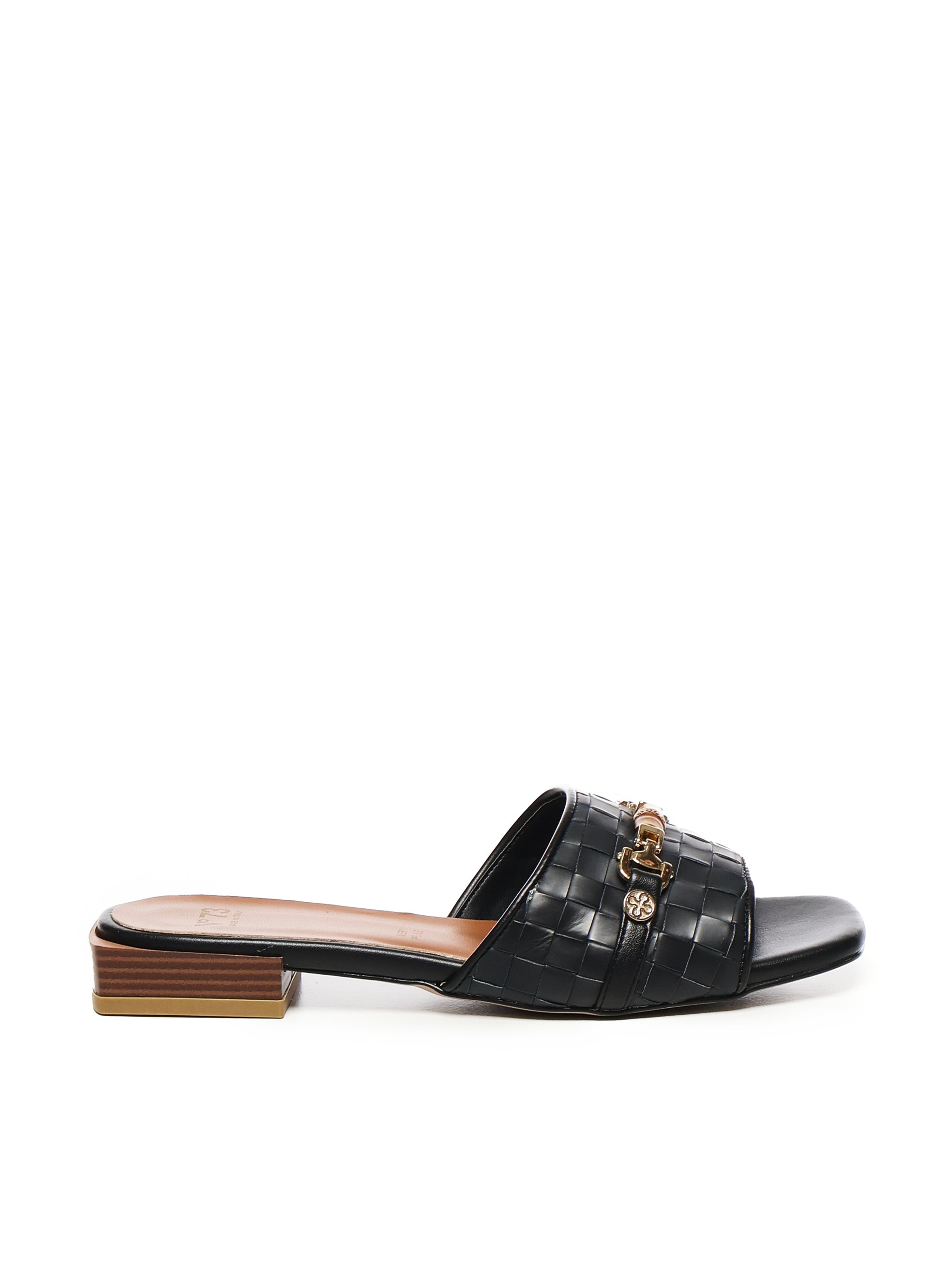 V° 73 Sandals Black Polyurethane