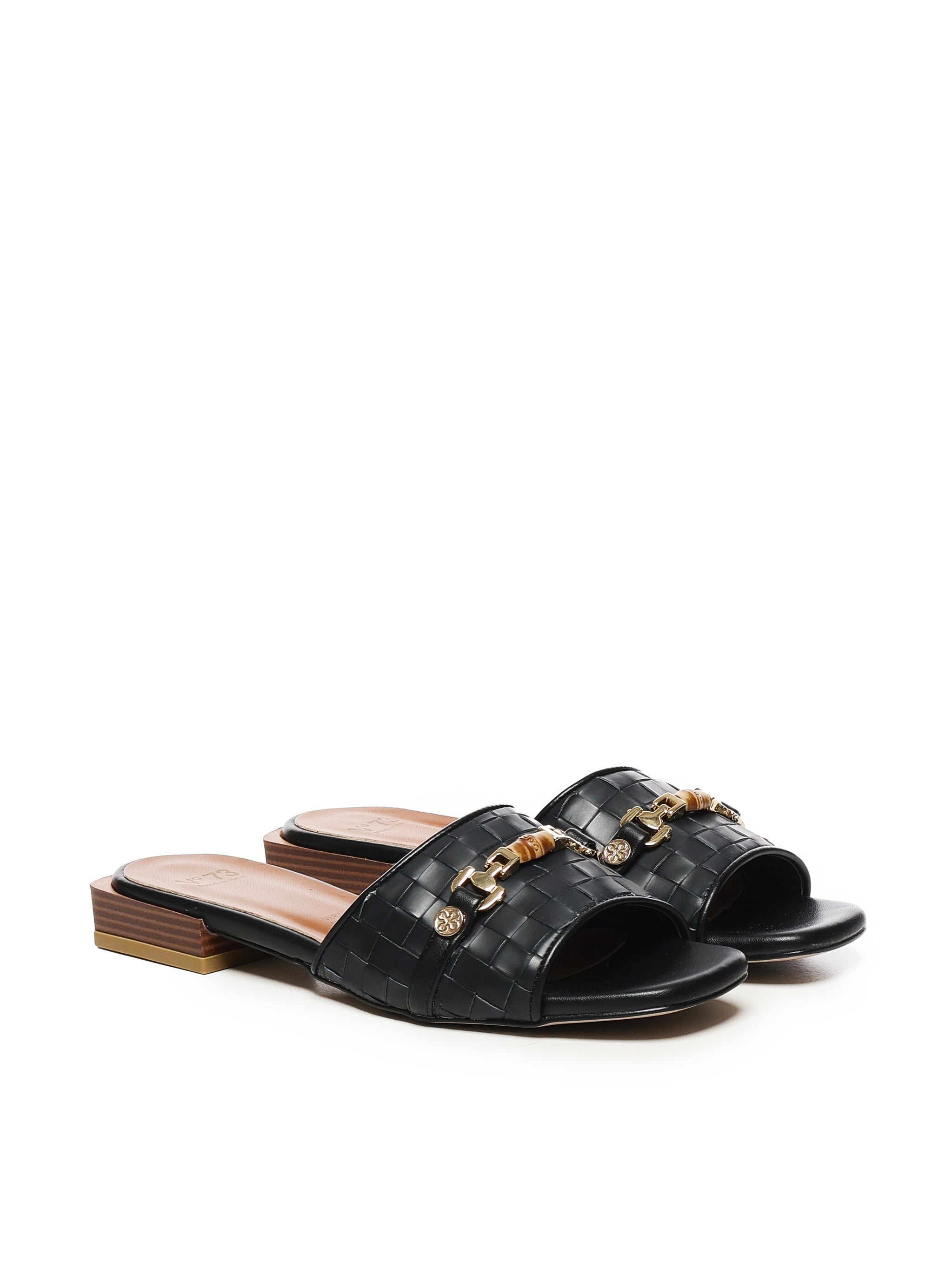V° 73 Sandals Black Polyurethane