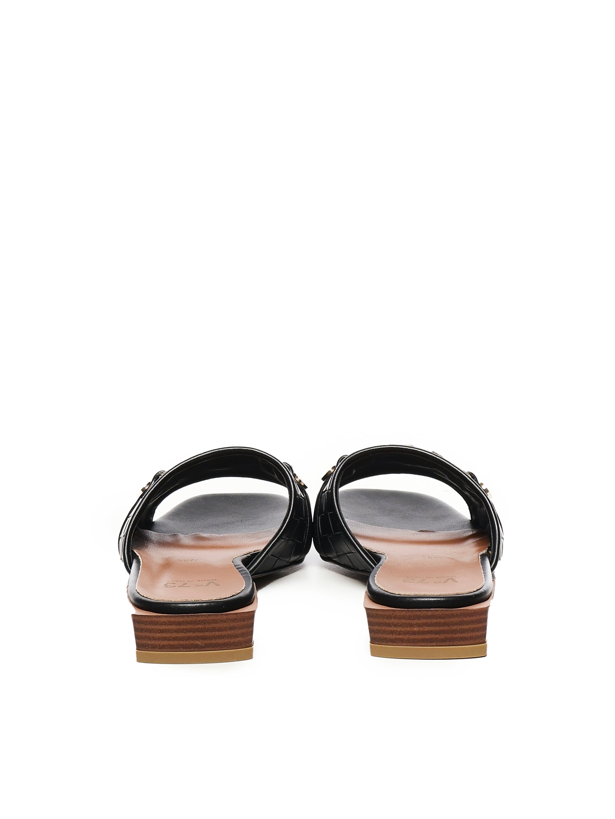 V° 73 Sandals Black Polyurethane