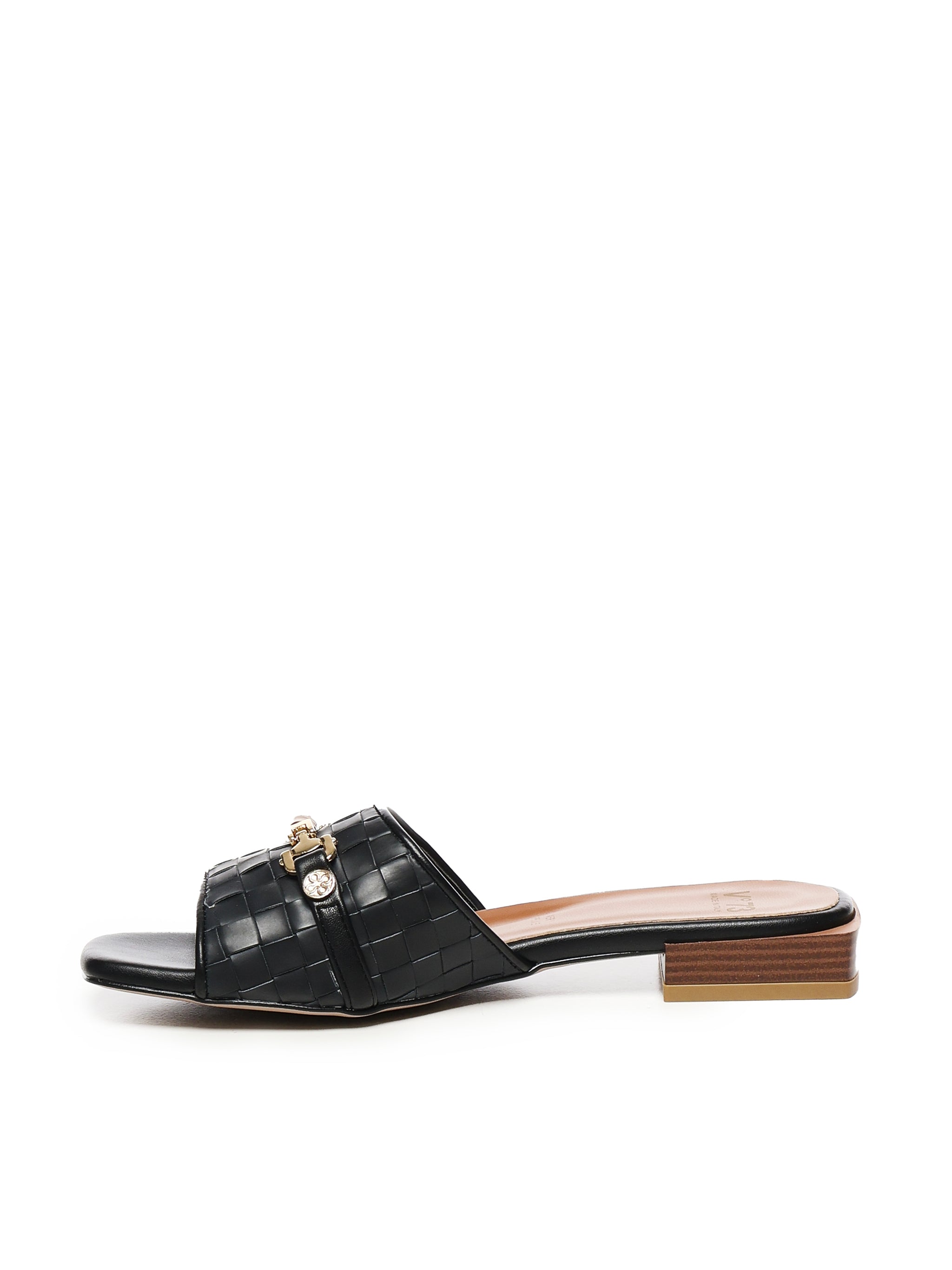 V° 73 Sandals Black Polyurethane