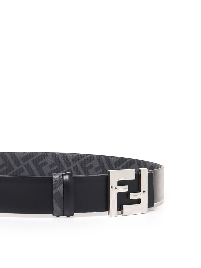 Fendi Belts Black Calfskin