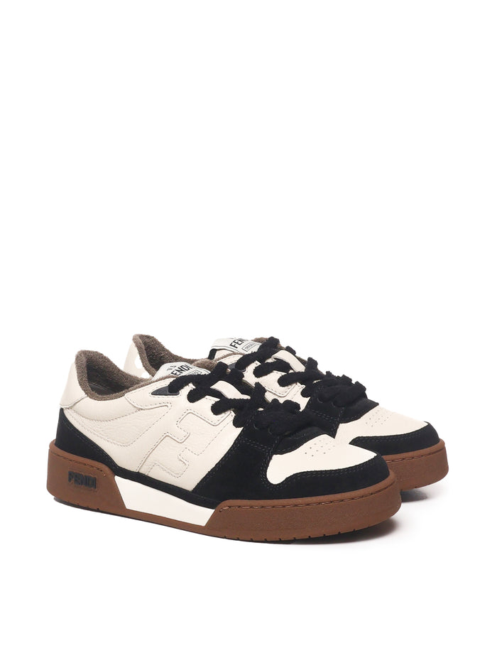 Fendi Sneakers Black/milk Vit+interno:pl