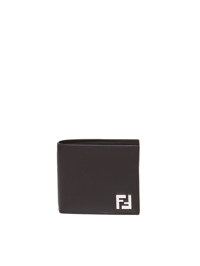 Fendi Wallets Ebony Calfskin