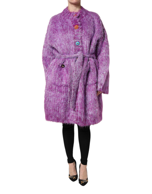 Dolce & Gabbana 26% Wool coat in purple