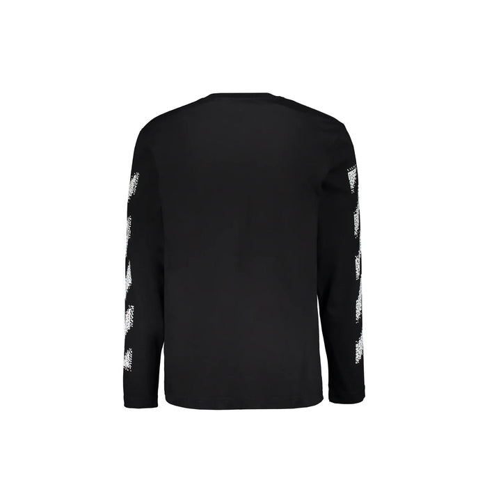 Off-White Logo Sweatshirt Black Cotton