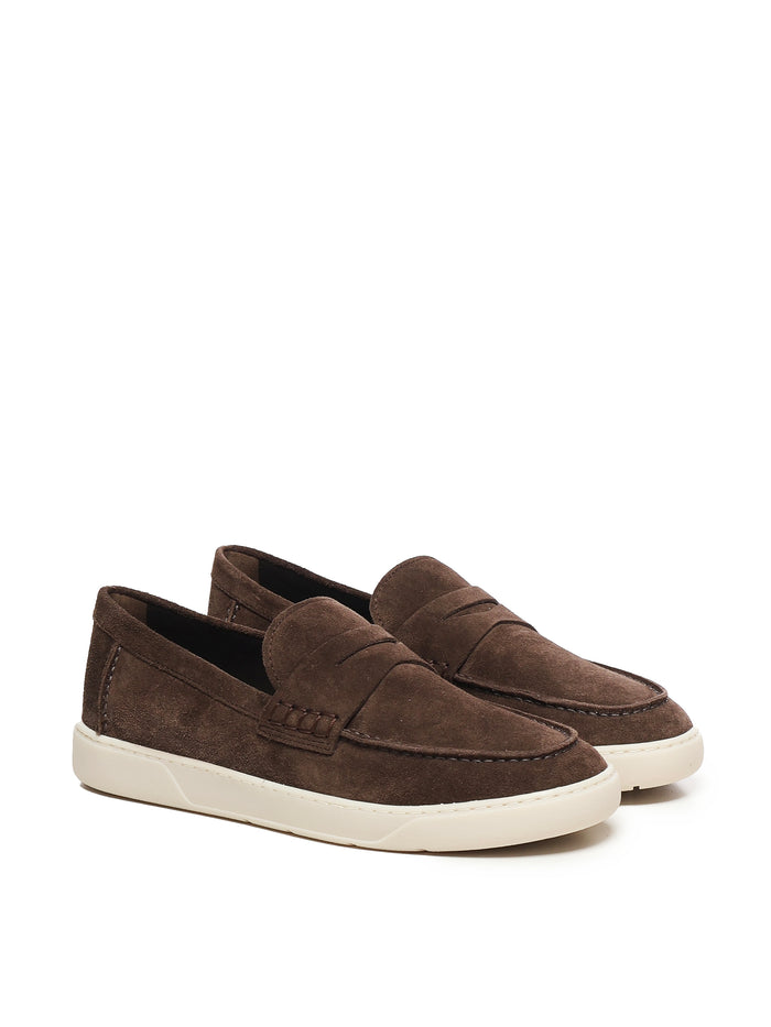 Hogan Flat Shoes Coconut Suede