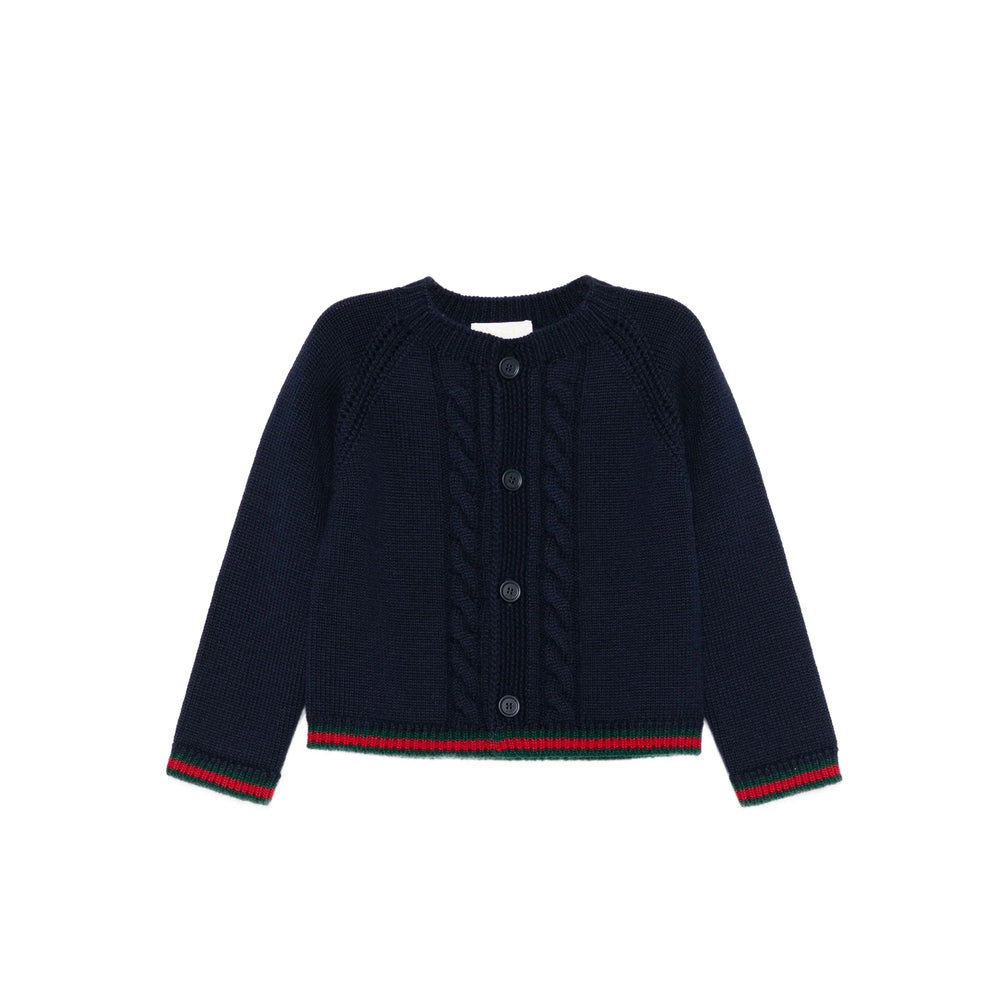 Sweater Gucci Blue Wool: 100