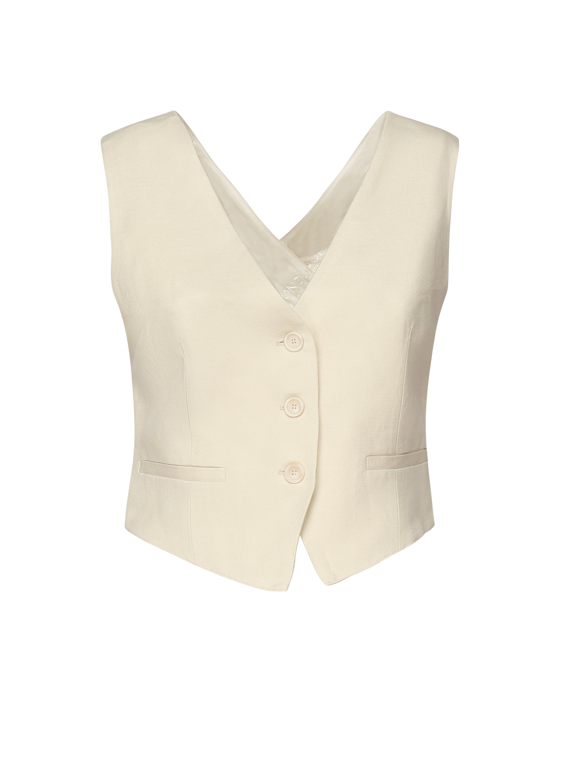 Dondup Jackets White Viscose Linen
