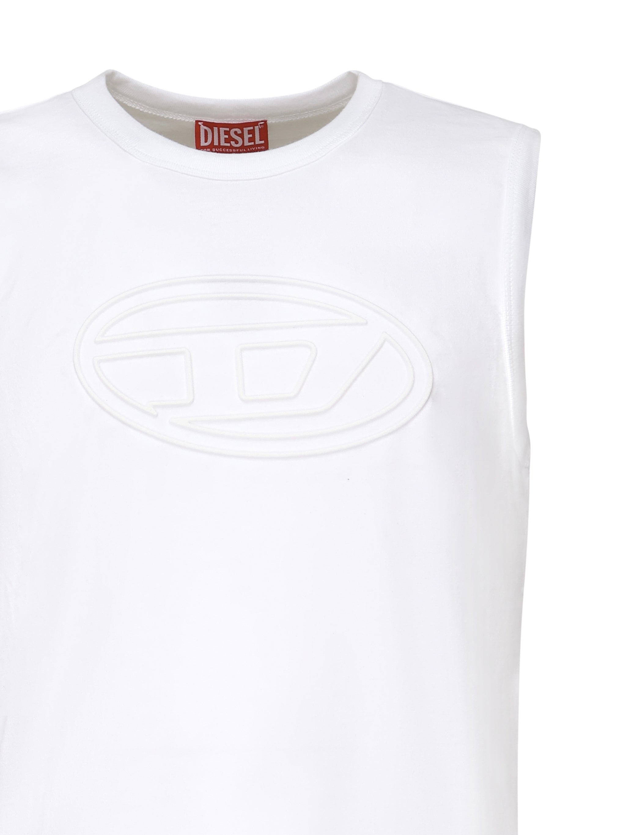 Diesel Top White Cotton