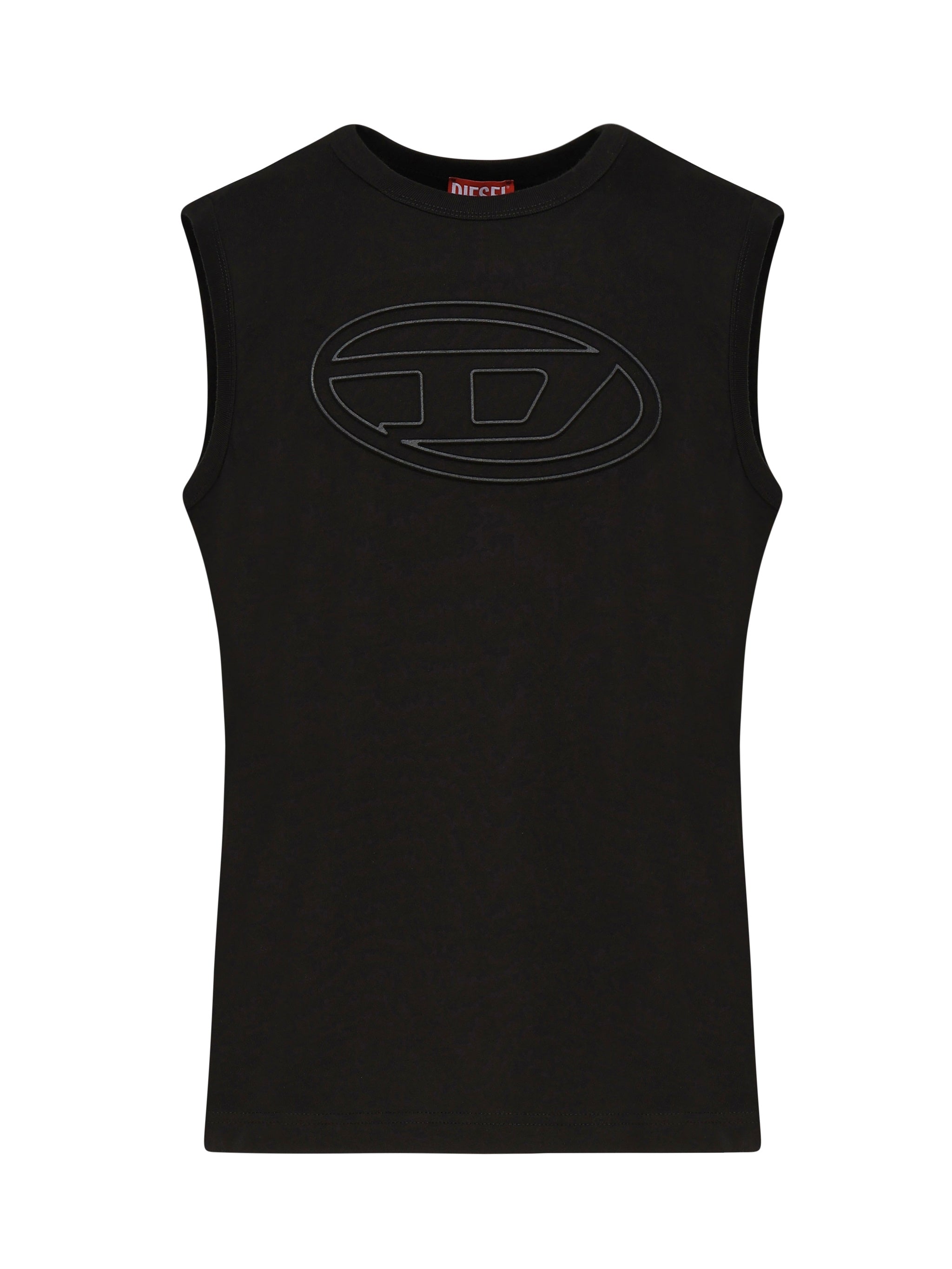 Diesel Top Black Cotton