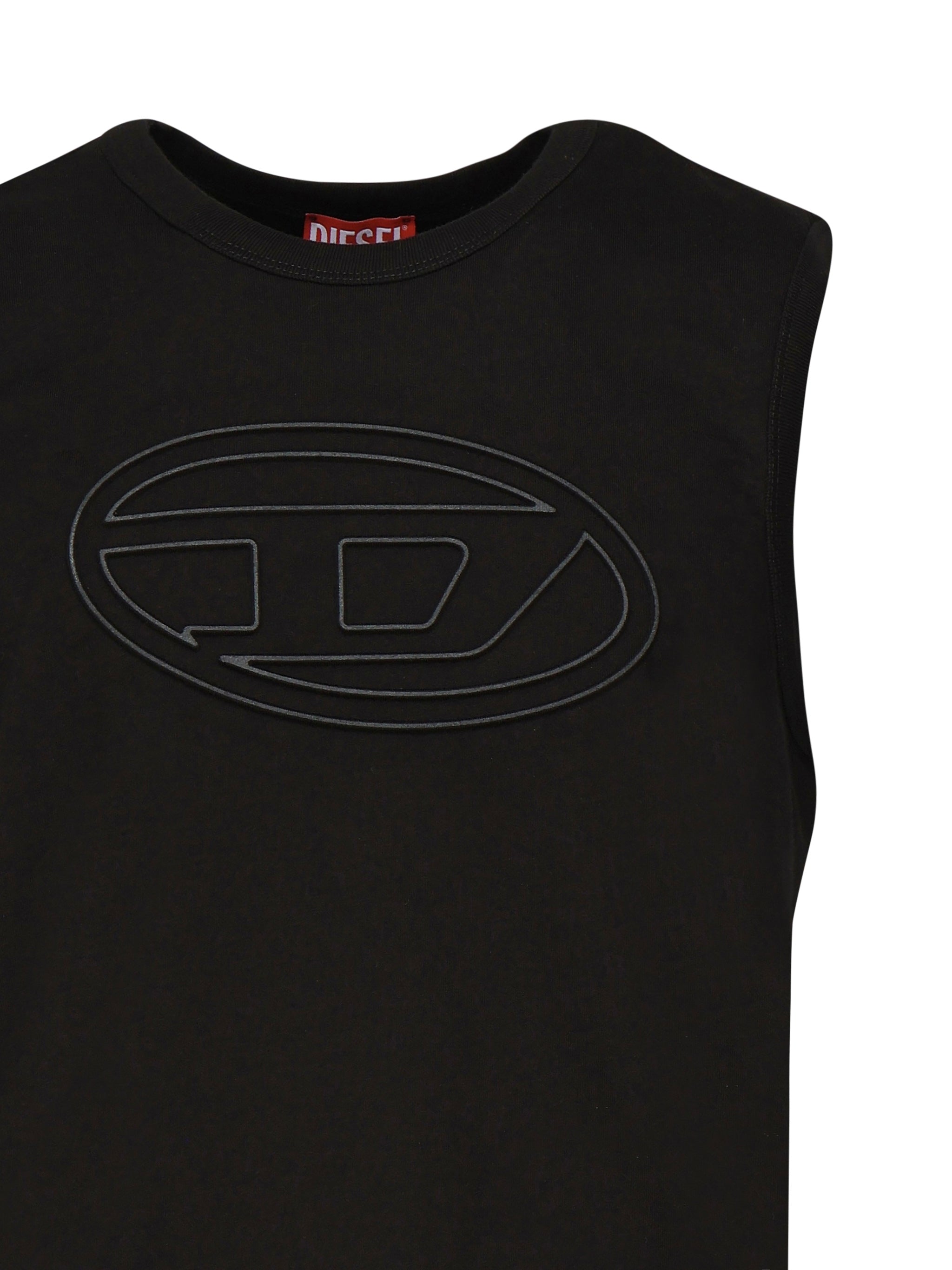 Diesel Top Black Cotton