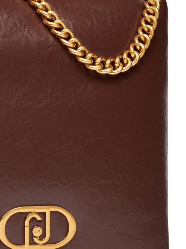 Liu Jo 100% Polyurethane shoulder bag in brown