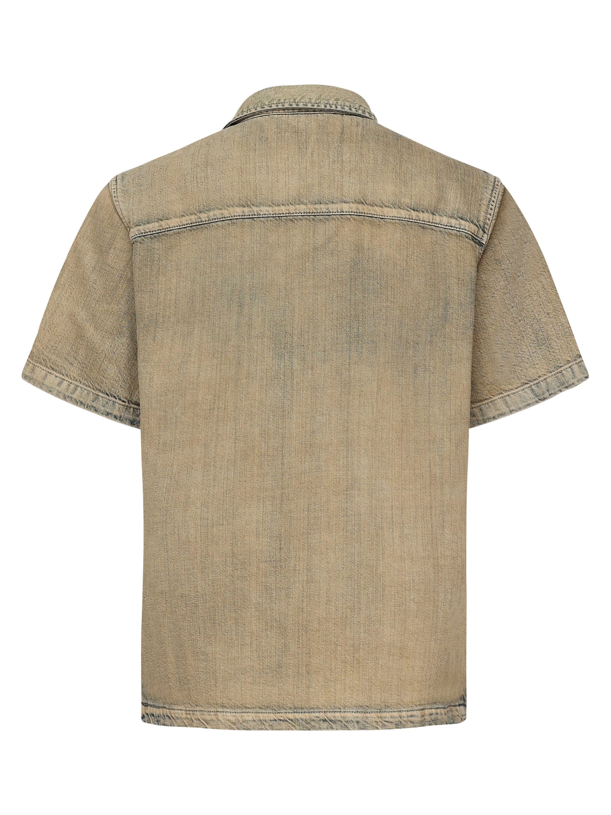 Diesel Shirts Blu/send Cotton