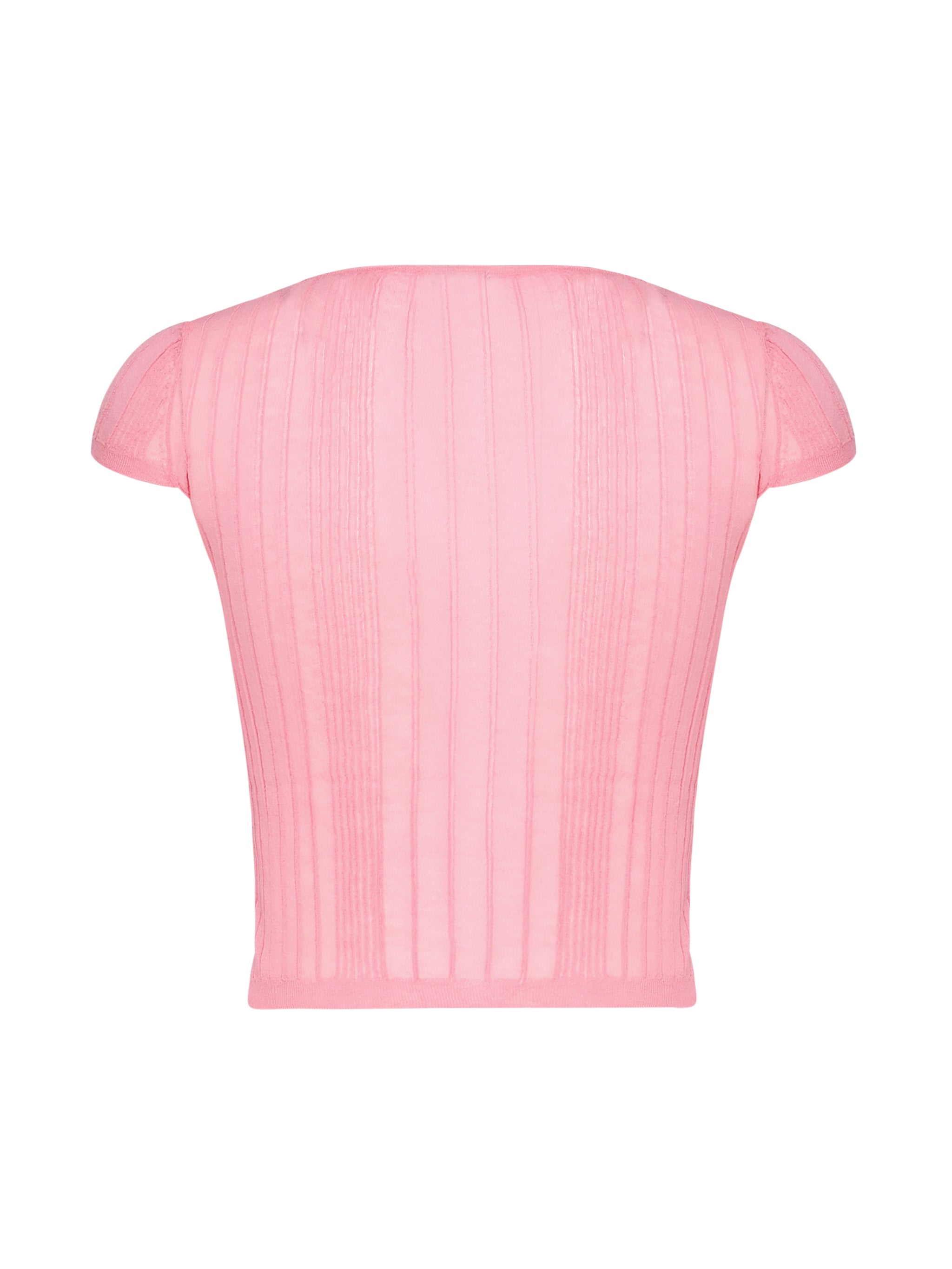 Pinko Sweaters Pink Cotton And Polyamide