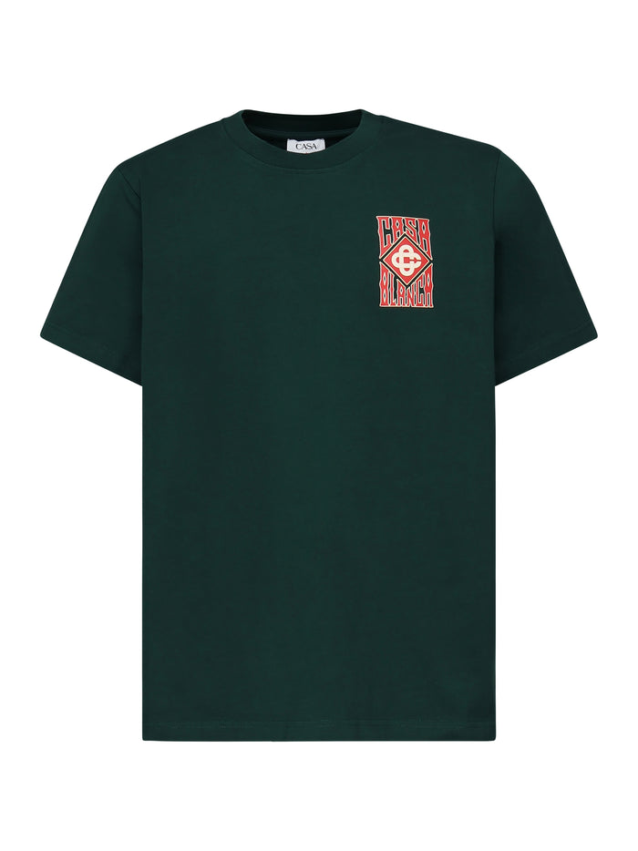 Casablanca T-Shirts And Polos Green Cotton