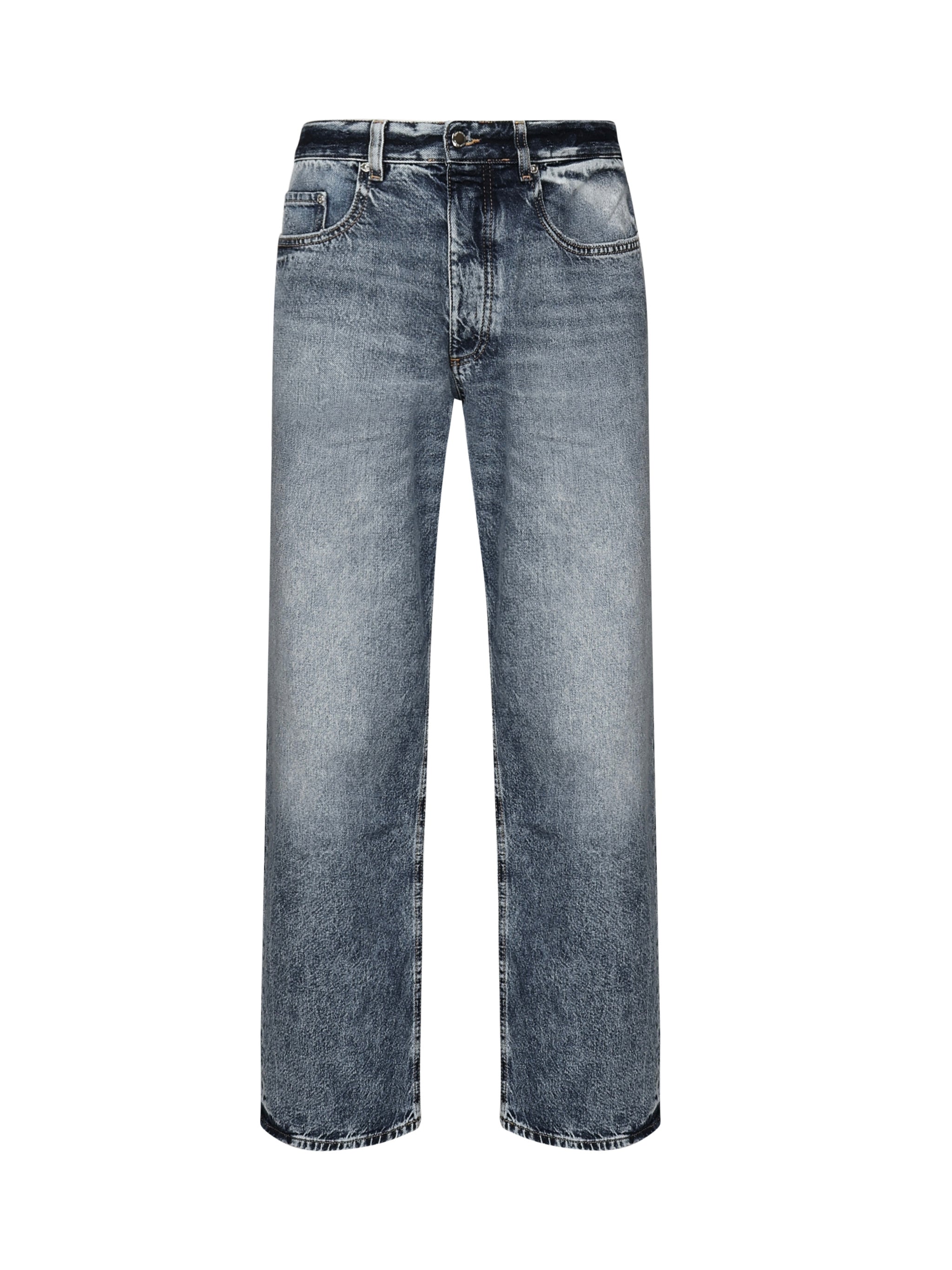 ICON DENIM Jeans Blue Cotton