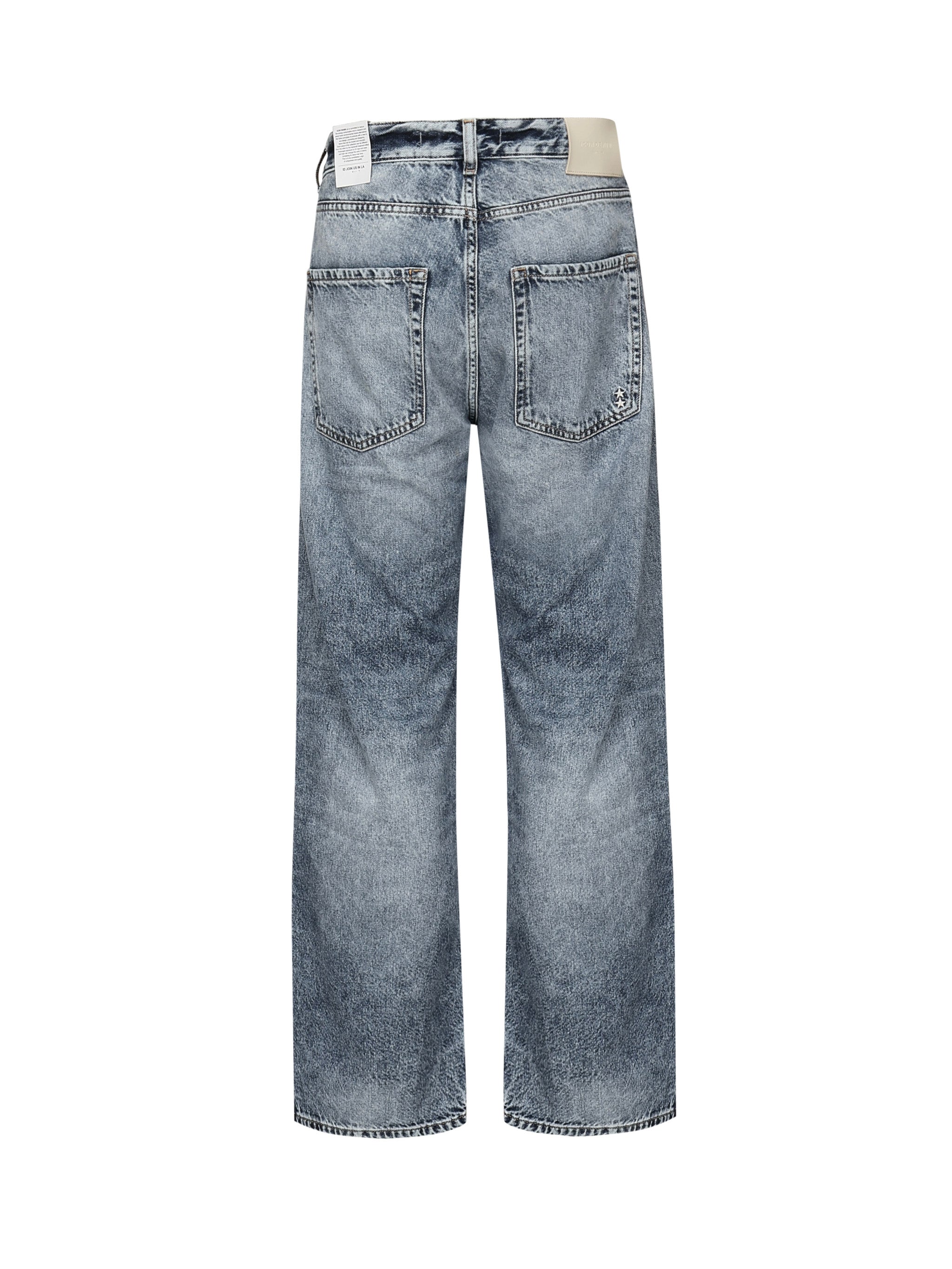 ICON DENIM Jeans Blue Cotton
