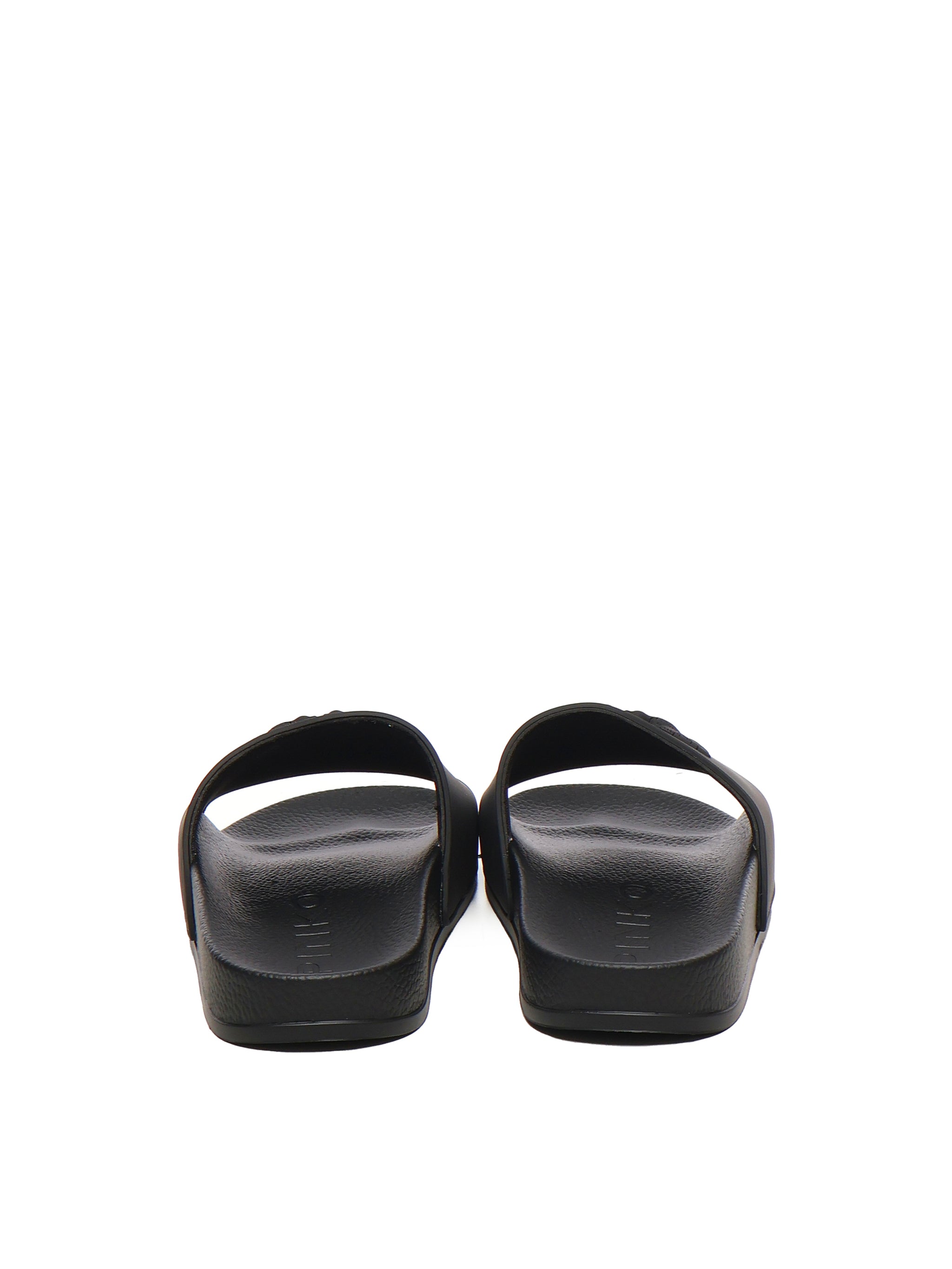 Pinko Sandals Black Pvc