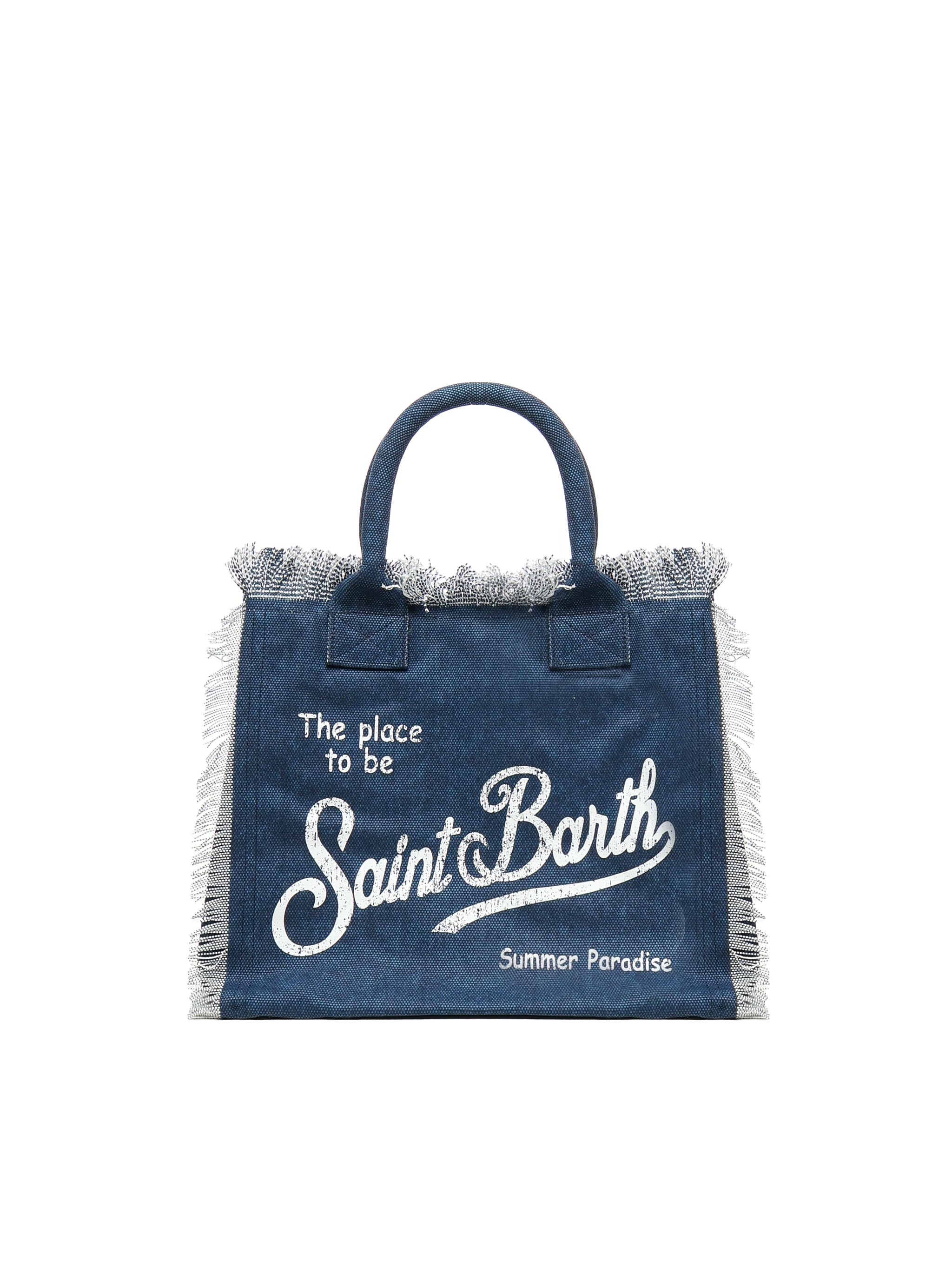 Mc2 Saint Barth Bags Blue Cotton