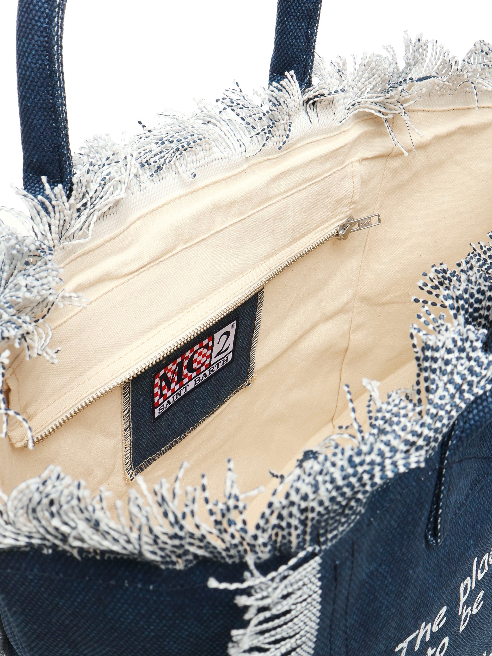 Mc2 Saint Barth Bags Blue Cotton