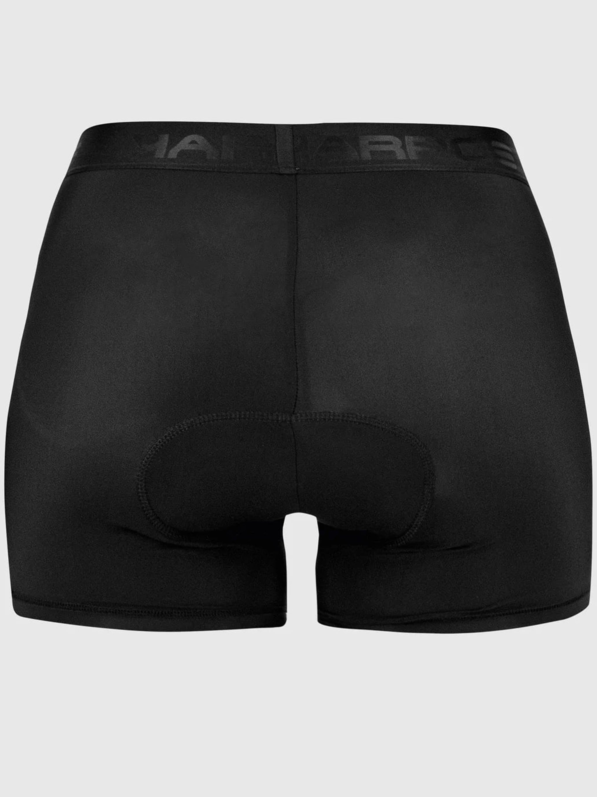 Padded W Boxer Black Intimo