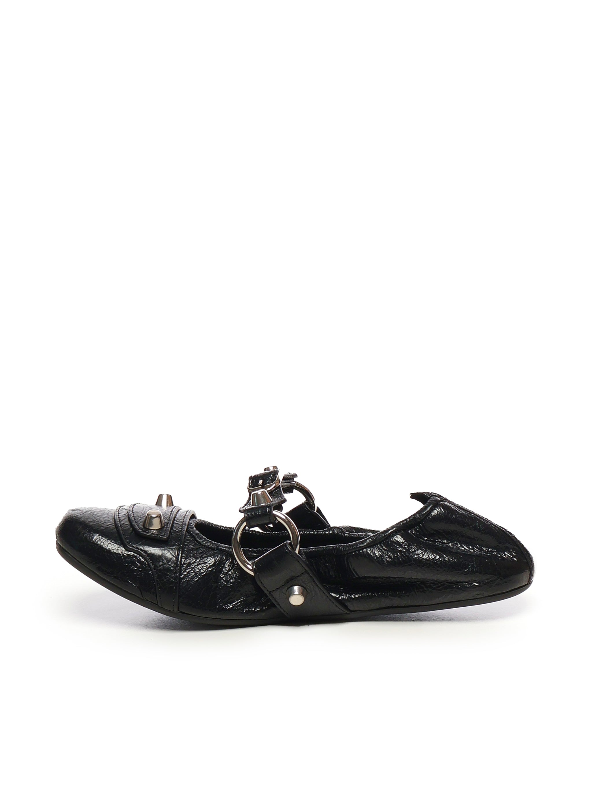 Balenciaga Flat shoes Black Lambskin