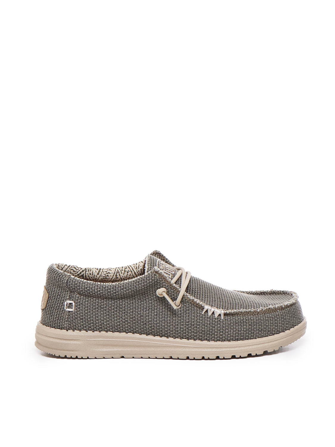 HEY DUDE Flat shoes Army Canvas