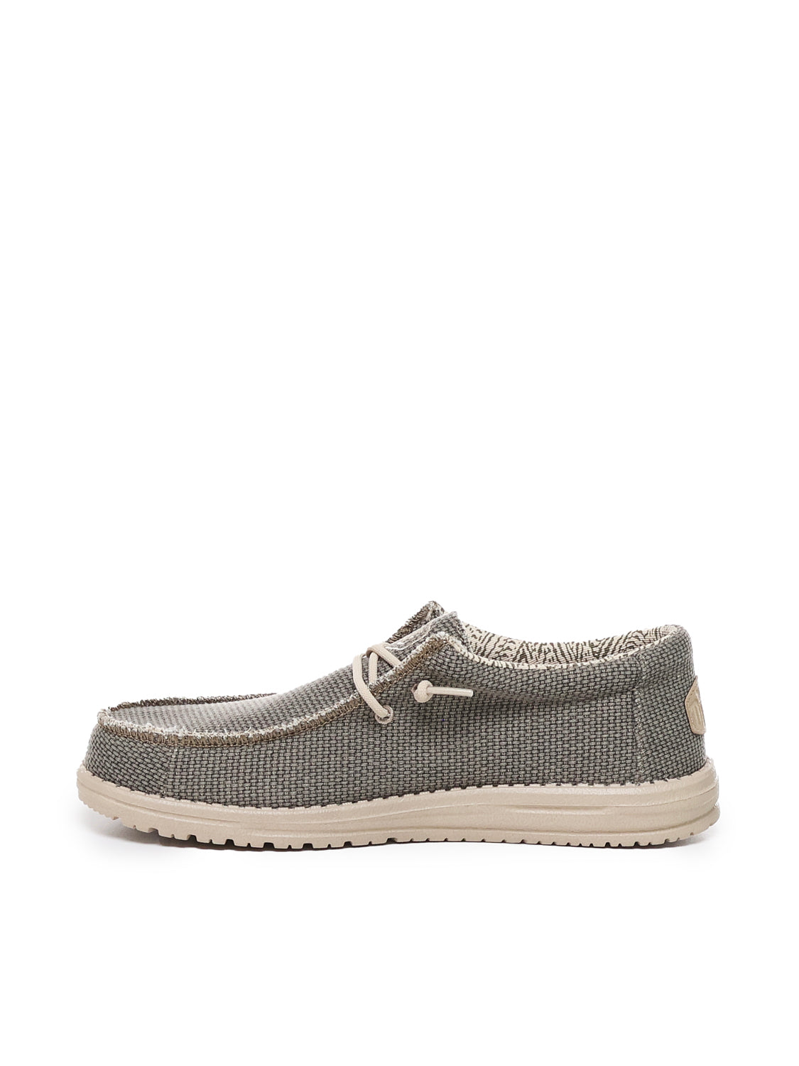 HEY DUDE Flat shoes Army Canvas