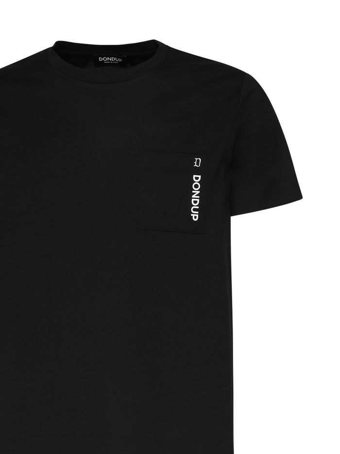 Dondup T-Shirts And Polos Black Cotton
