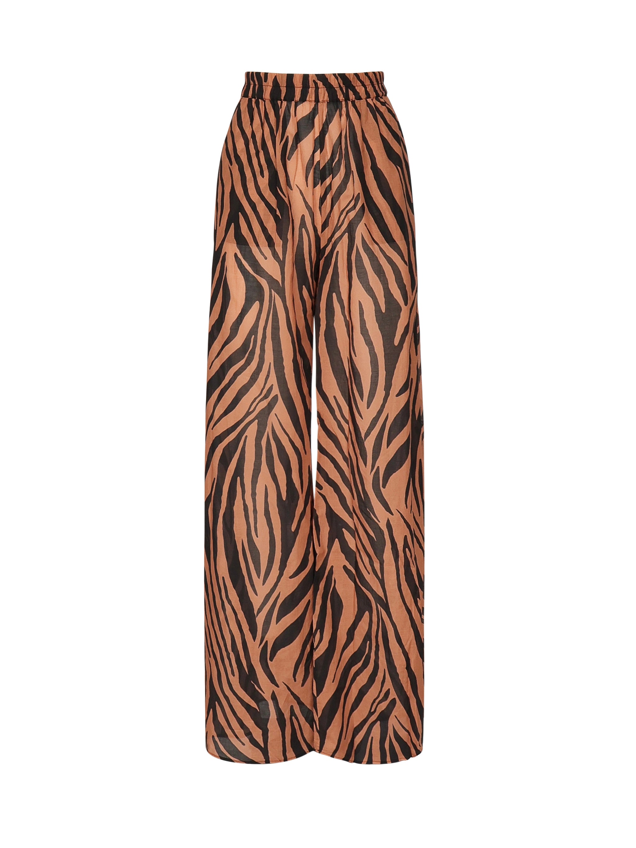 THE ANDAMANE RTW Zebra Brown Cotton