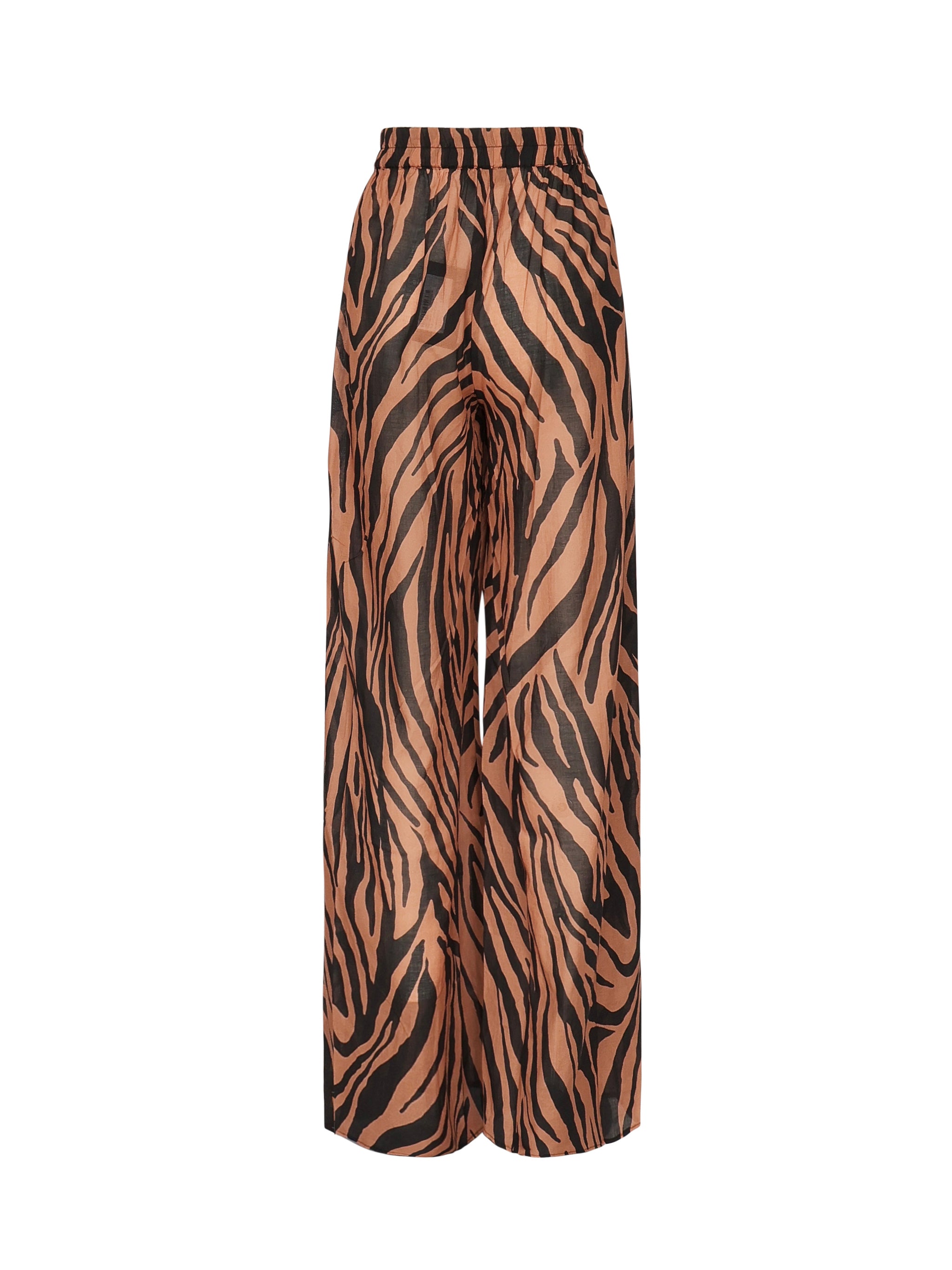 THE ANDAMANE RTW Zebra Brown Cotton