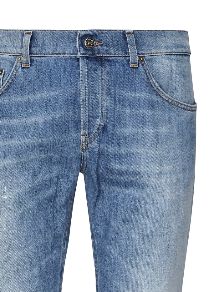 Dondup Jeans Blue Cotton