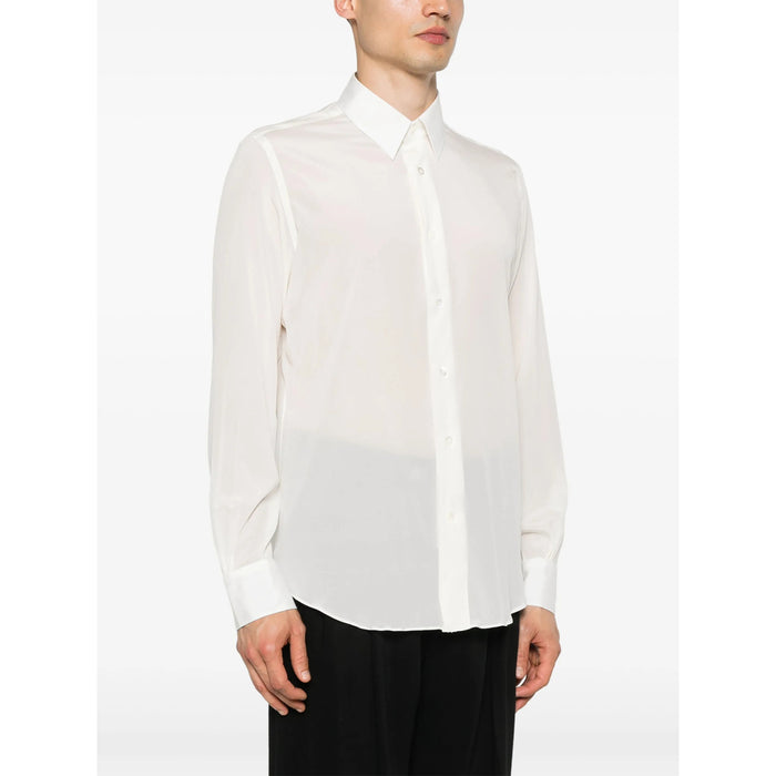 Shirt Mazzarelli White Silk: 94
