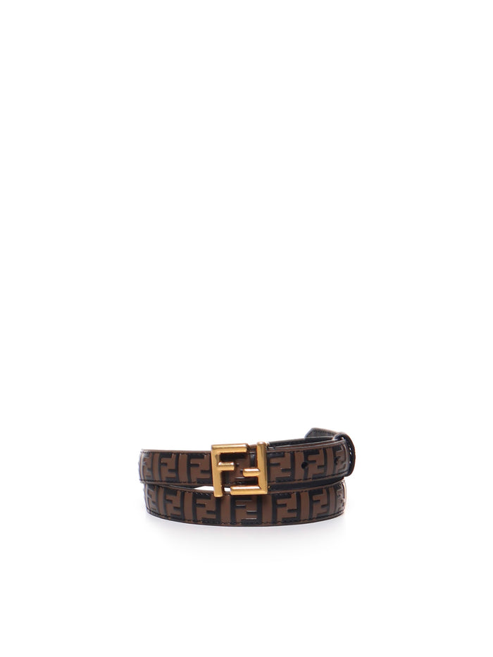 Fendi Belts Brown Calfskin