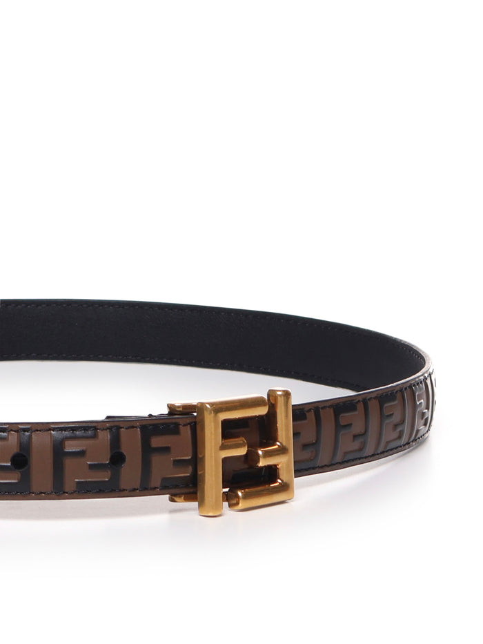 Fendi Belts Brown Calfskin