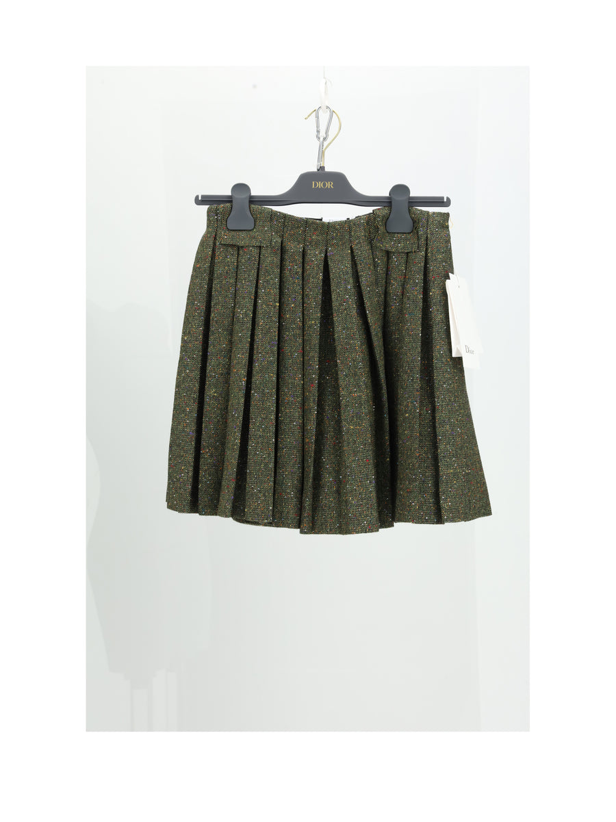 Skirt Green Tweed General Polyester