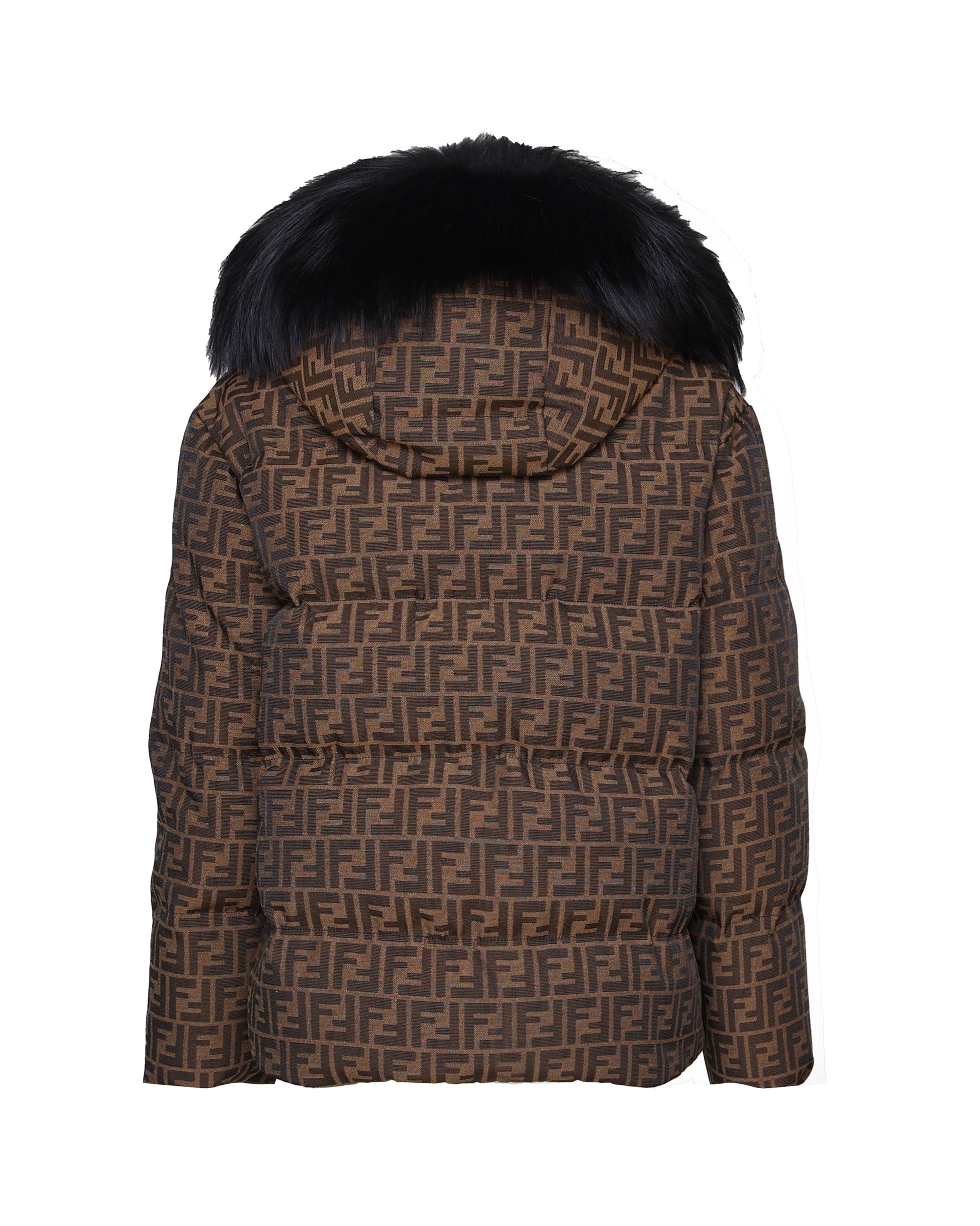 Fendi Coats Brown Polyester