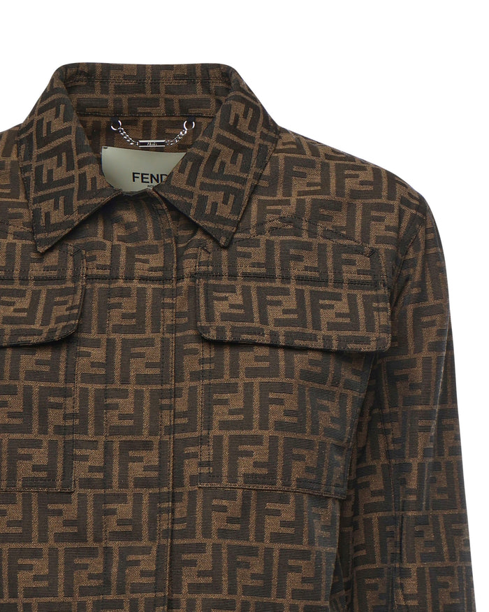 Fendi Jackets Tobacco
