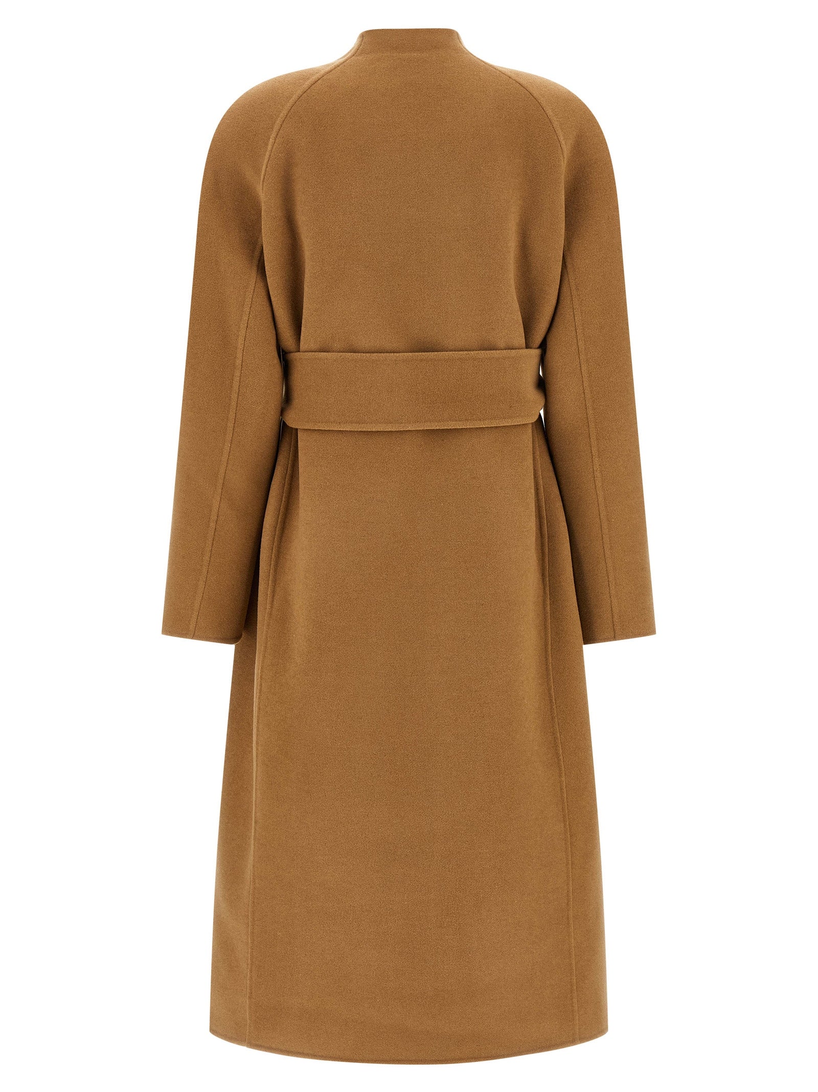 Deena coat Brown Wool Coats, Trench