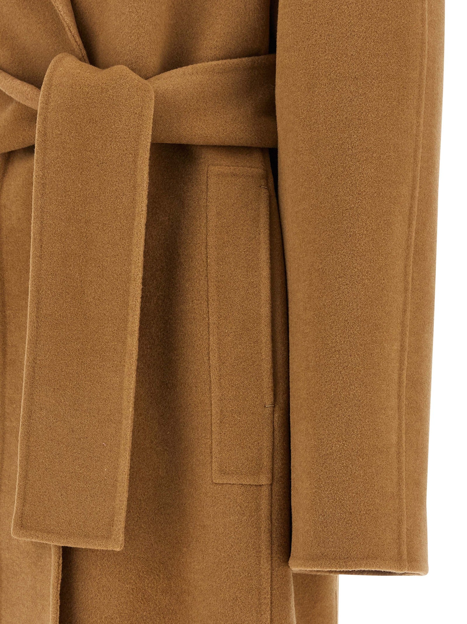 Deena coat Brown Wool Coats, Trench