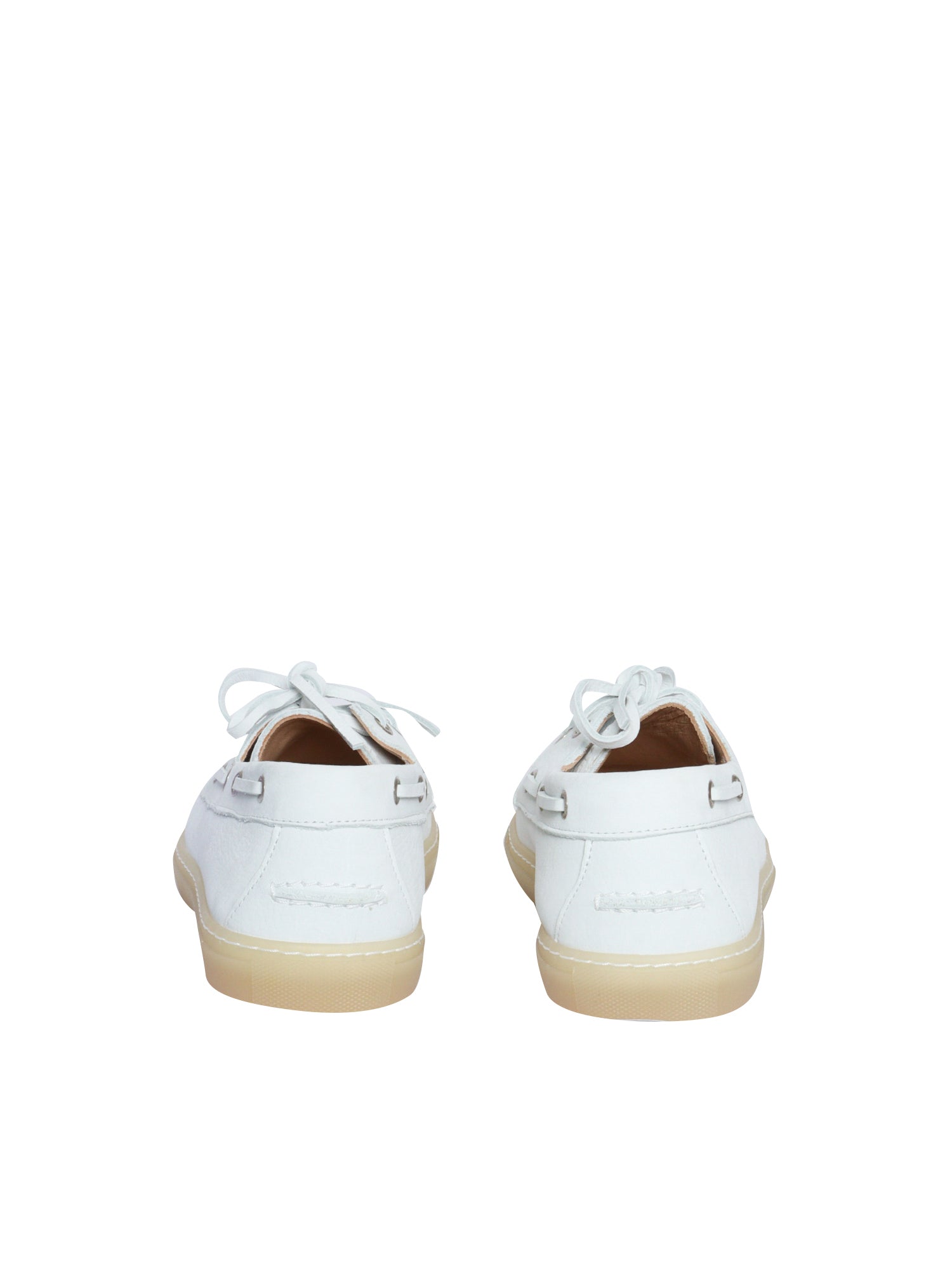 WOMAN NABUC LOAFER White Cow Leather