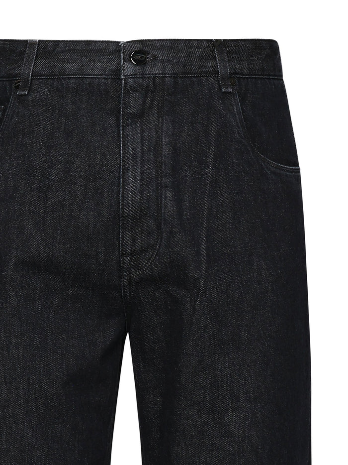 Fendi Jeans Black Cotton
