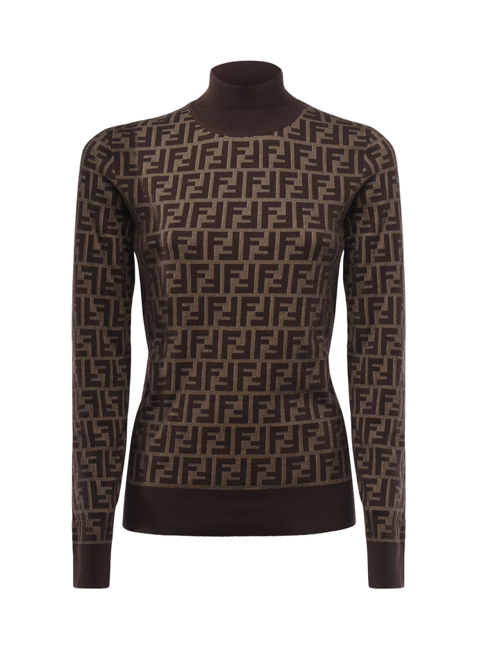 Fendi Sweaters Tobacco