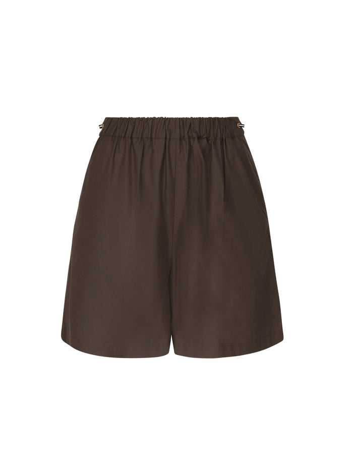 Max Mara Shorts Brown Cotton