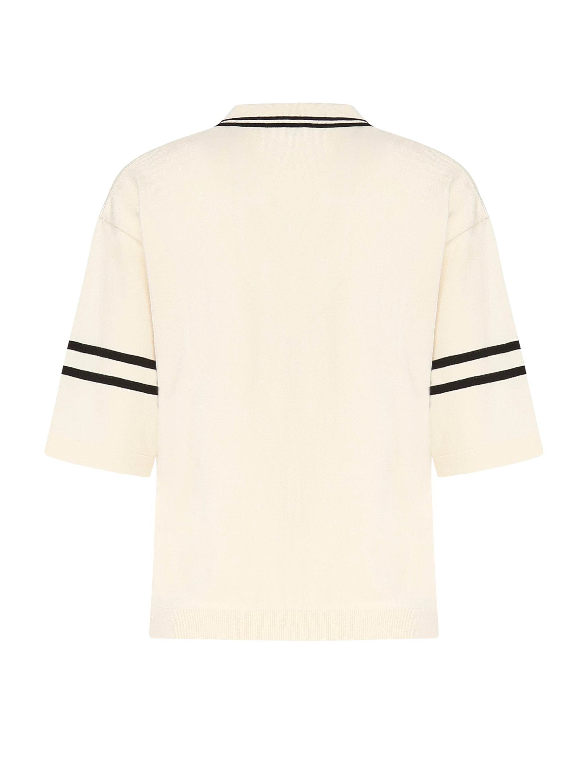 Ottodame T-Shirts And Polos White Viscose Polyester
