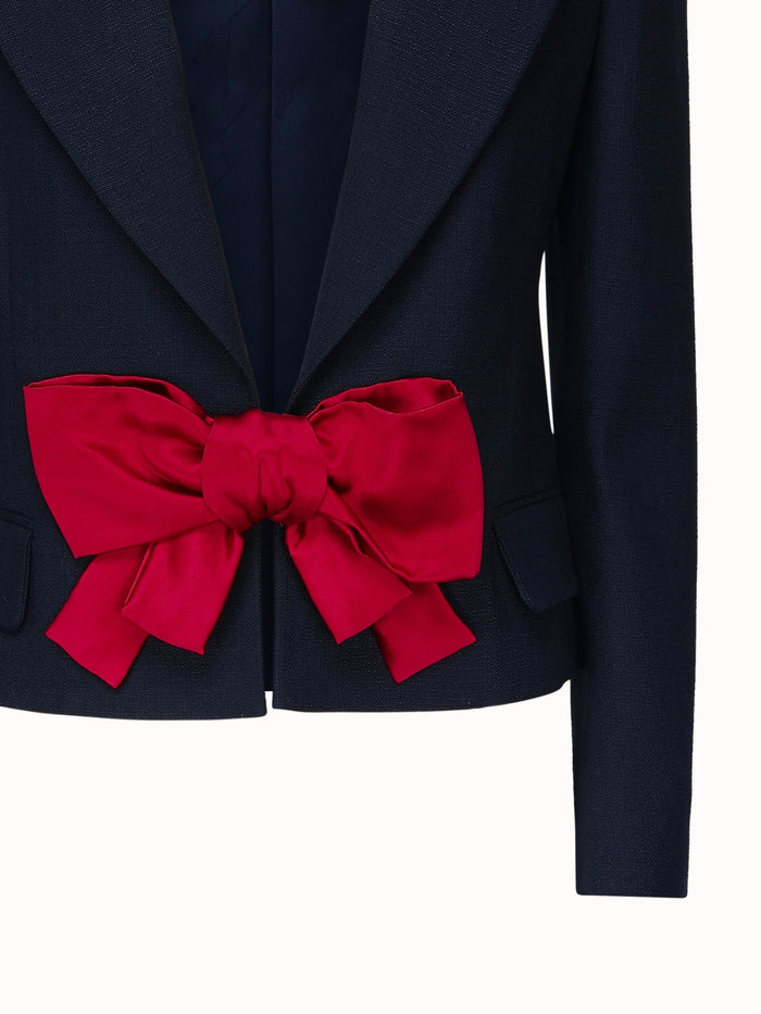 Valentino Garavani Jackets Blue Viscose
