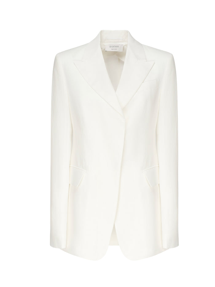 Sportmax Jackets White Viscose