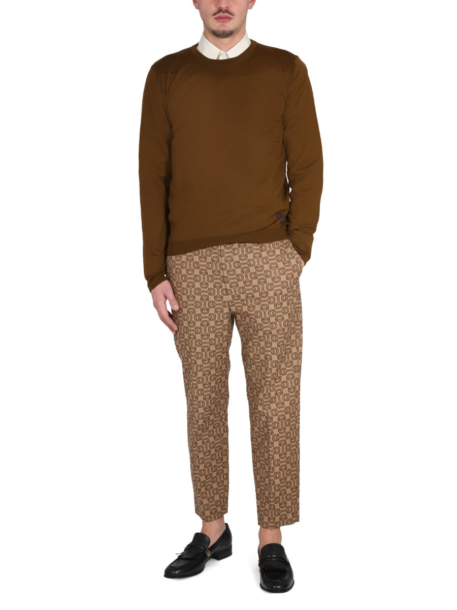 Wool Jersey Military Green Jumpers