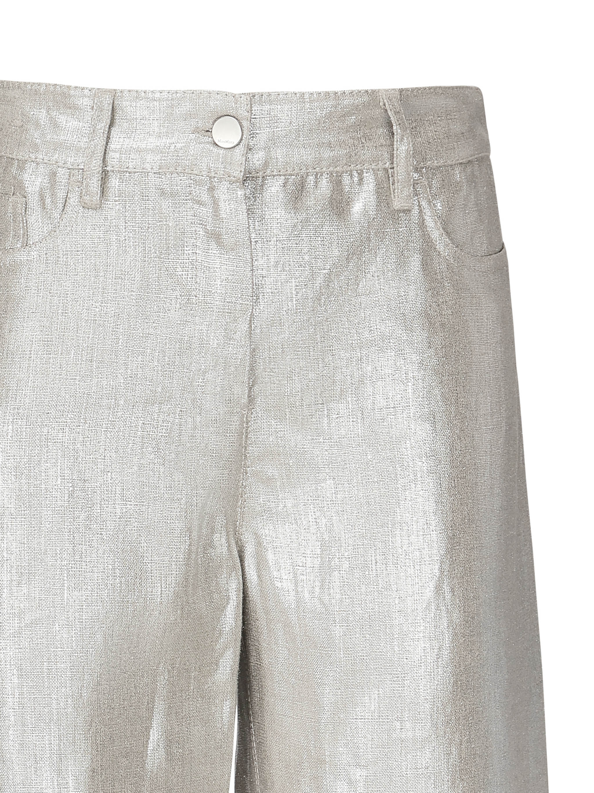 S MAX MARA RTW Silver Polyester