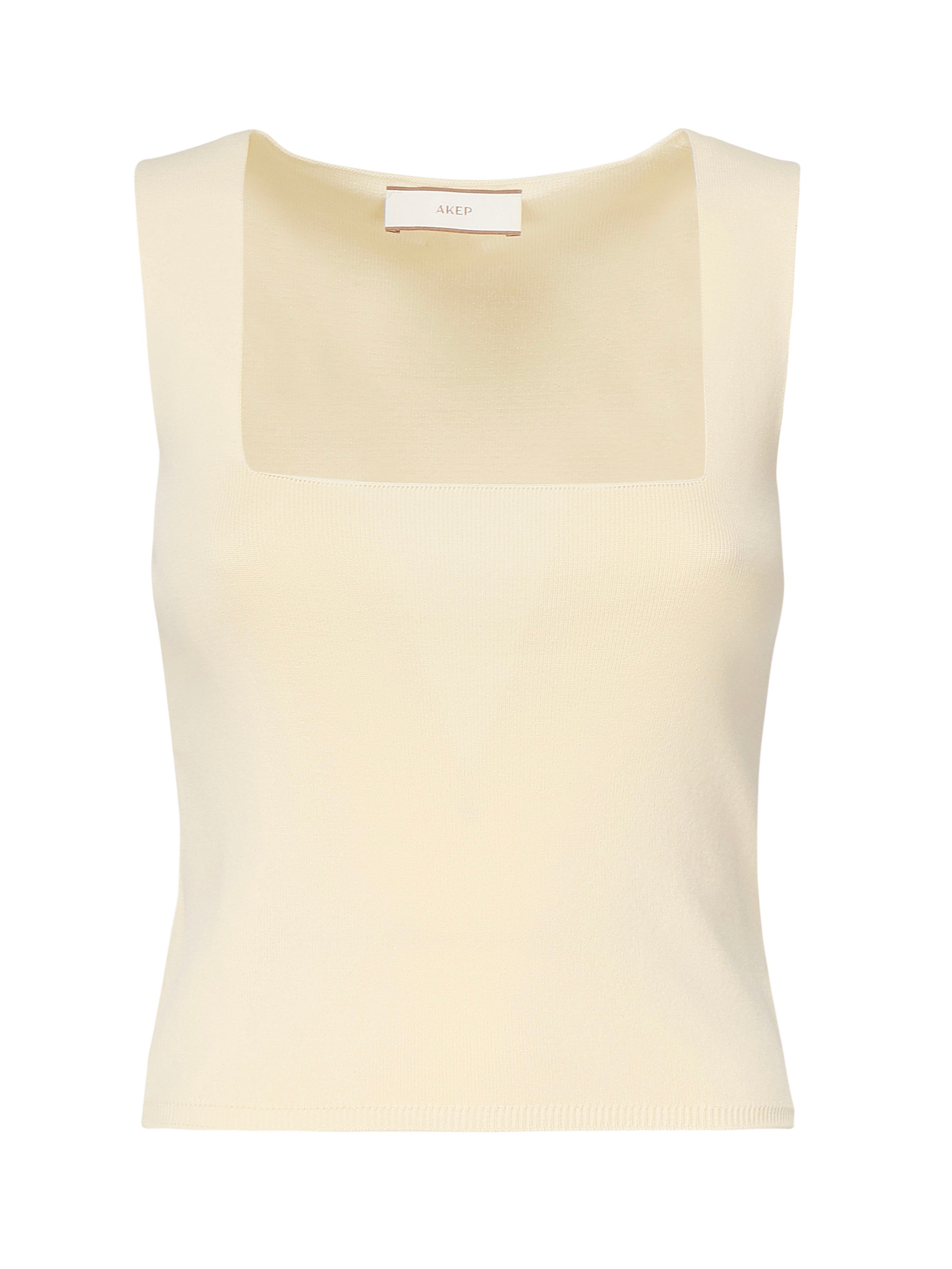 ISPIRED BY AKEP Top White Viscose Polyamide